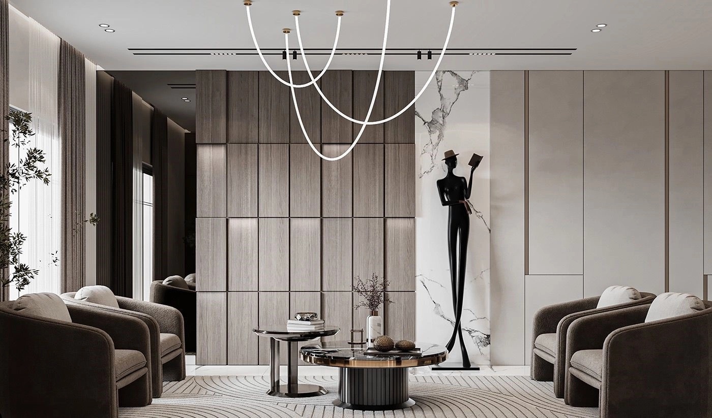 Masterful bespoke interiors by Villa Interior Design Companies in Dubai.